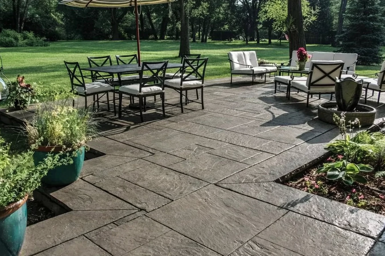 Stamped concrete services in Mill Valley, CA